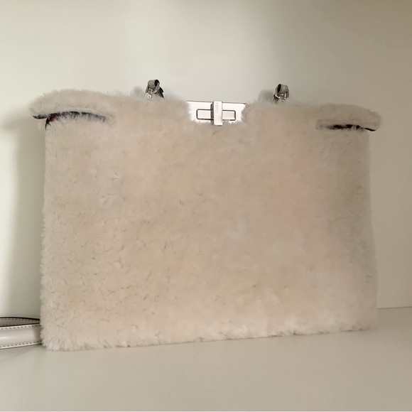 Fendi shearling peekaboo bag - Picture 1 of 16